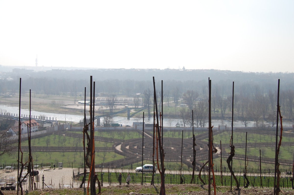 Troja: View from Botanical Gardens