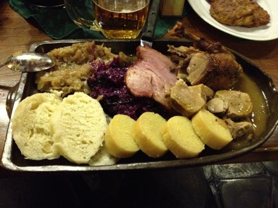 The “Bredovsky dvur” restaurant, Prague