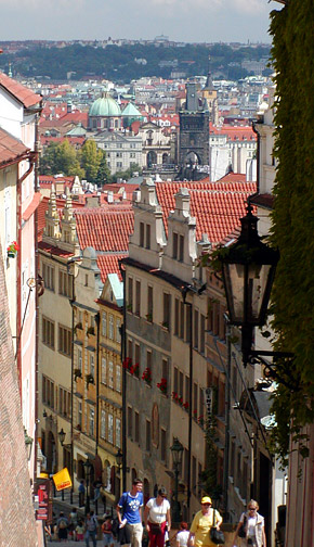 Walk to Castle, Prague